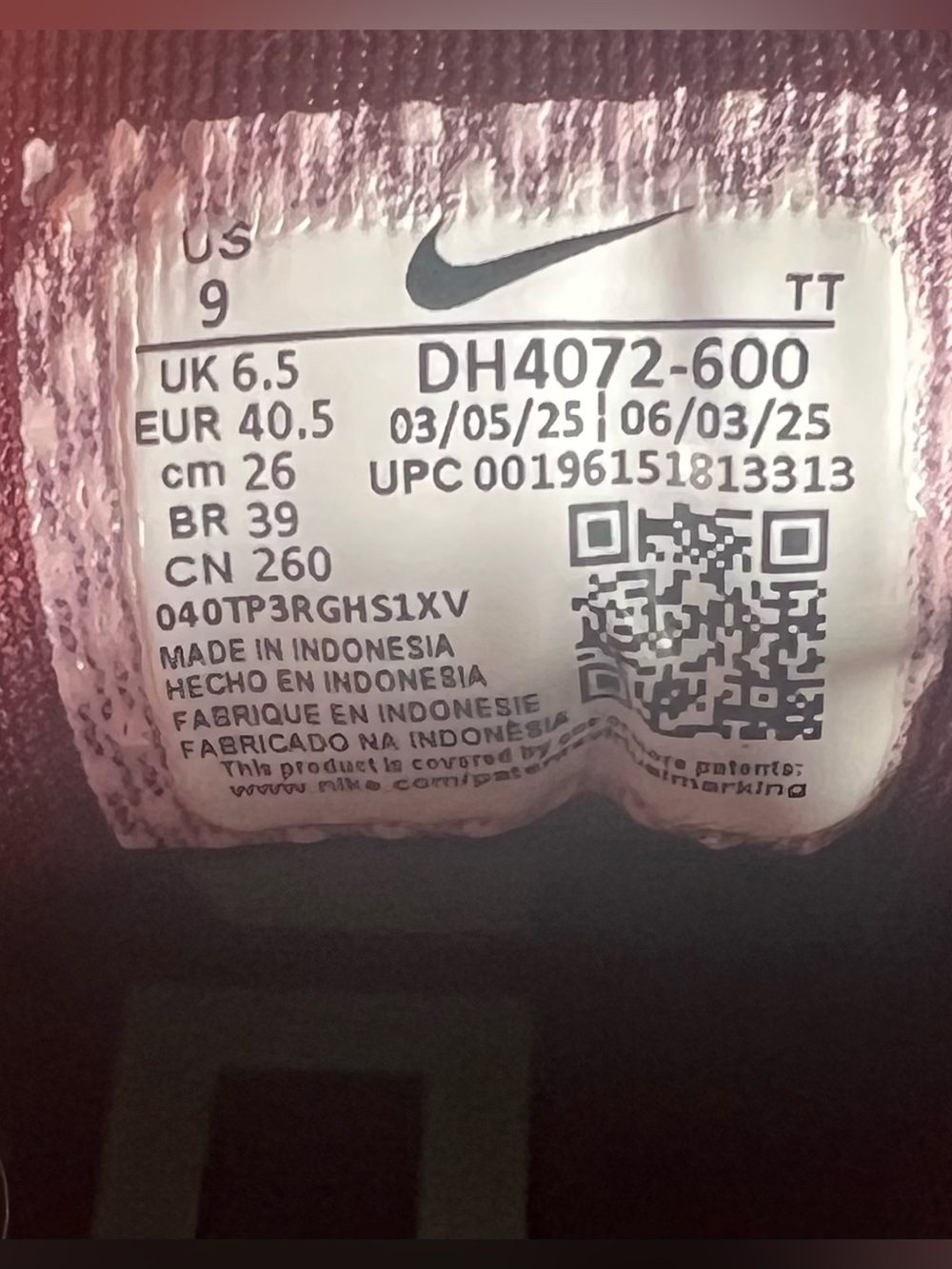 Nike Air Zoom Pegasus 39 Running Shoes Canyon Rust Mint Women’s 9 - Picture 7 of 8
